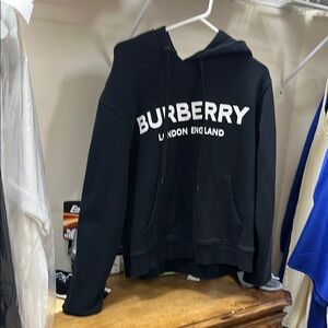 Burberry Black Logo Hoodie